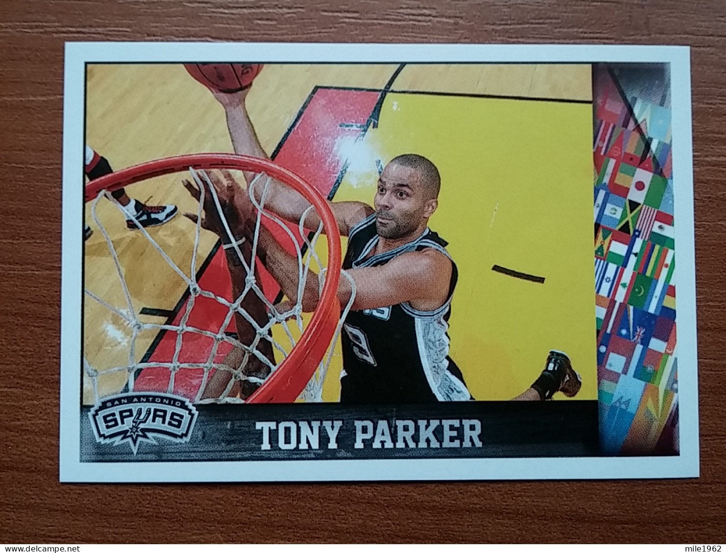 ST 11 - NBA SEASONS 2013-14, Sticker, Autocollant, PANINI, No 321 Tony Parker San Antonio Spurs - Libri