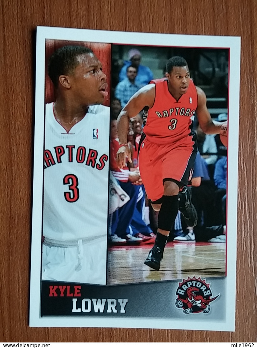 ST 11 - NBA SEASONS 2013-14, Sticker, Autocollant, PANINI, No 52 Kyle Lowry Toronto Raptors - Libri