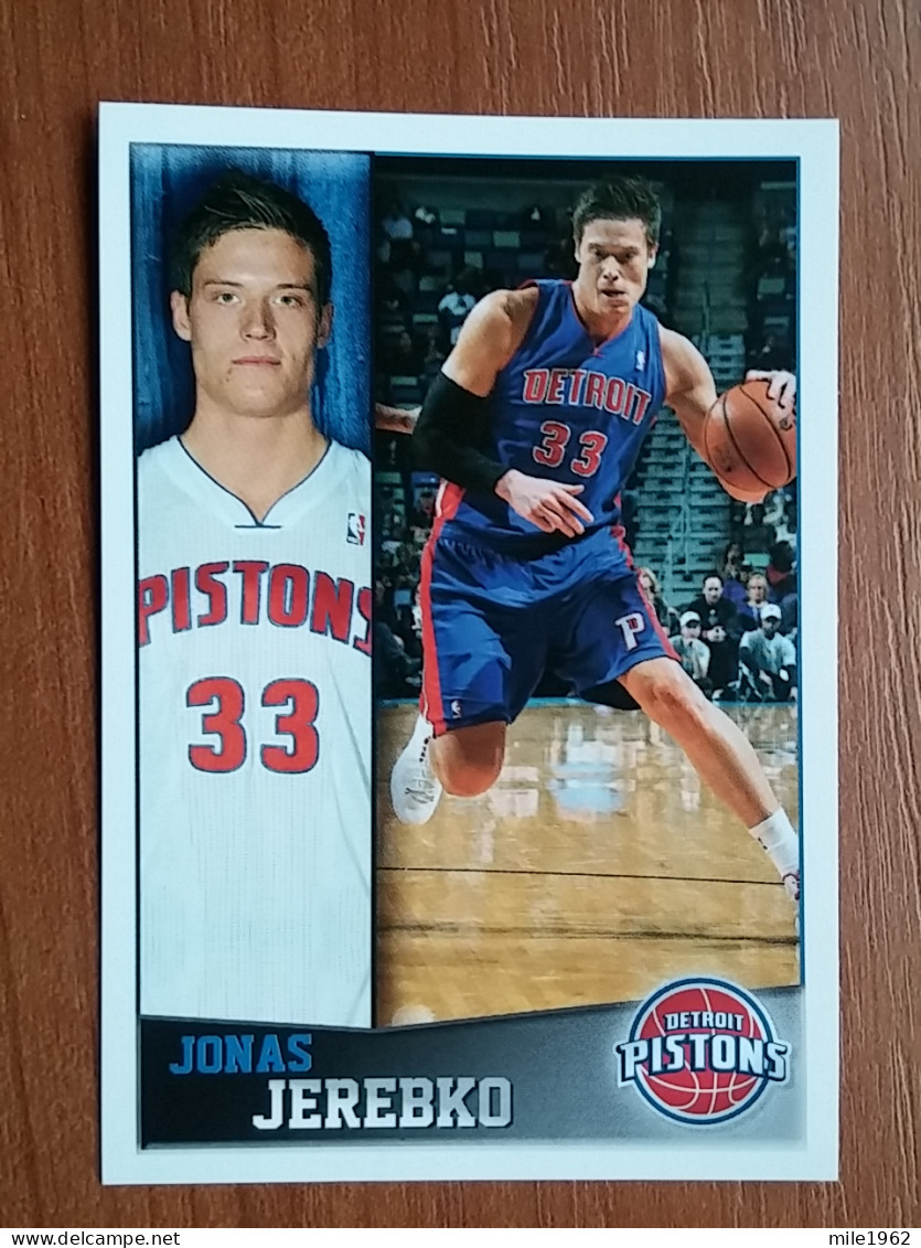 ST 13 - NBA SEASONS 2013-14, Sticker, Autocollant, PANINI, No 78 Jonas Jerebko Detroit Pistons - Books