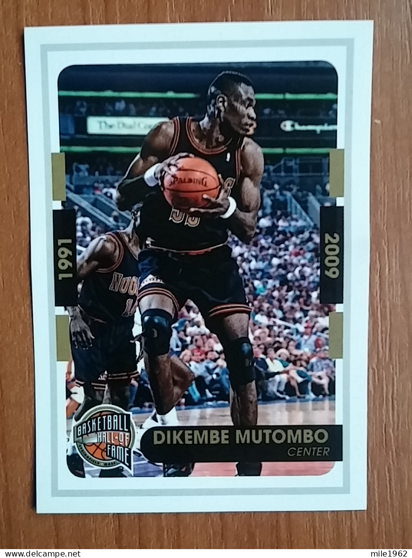 ST 18 - NBA SEASONS 2013-14, Sticker, Autocollant, PANINI, No 461 Dikembe Mutombo - Libri