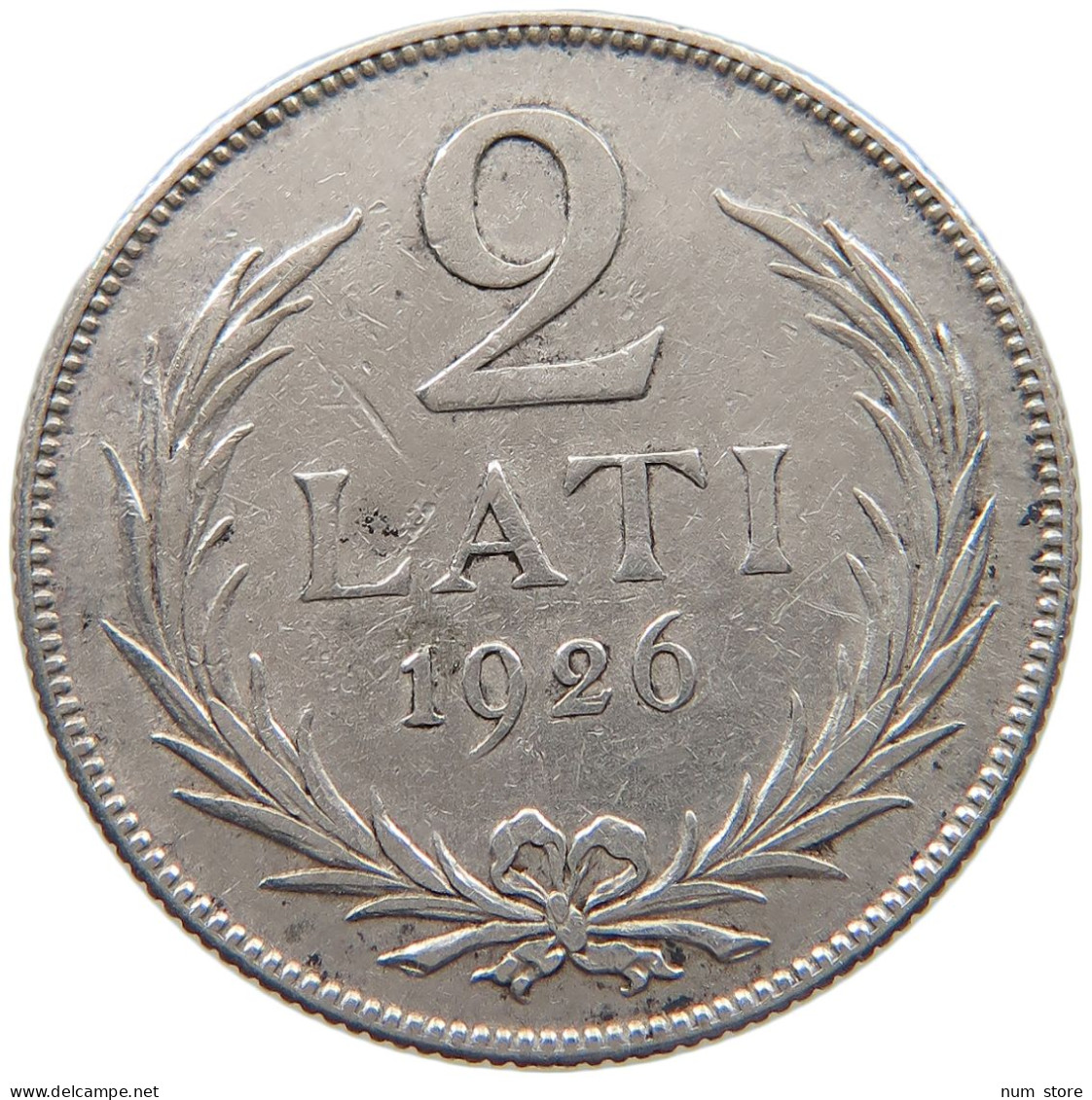 LATVIA 2 LATI 1926  #c016 0263 - Letland