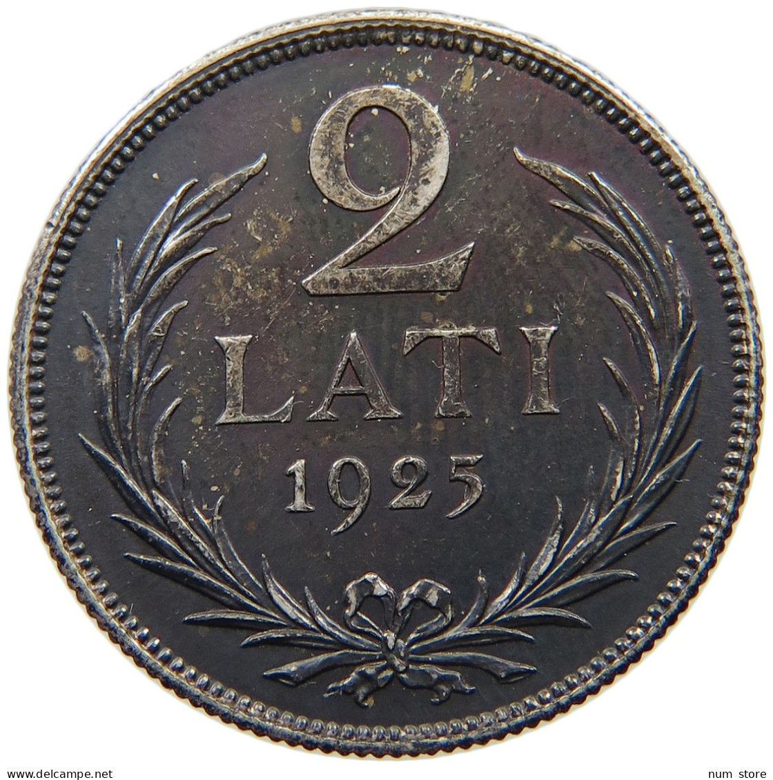 LATVIA 2 LATI 1925  #t090 0361 - Lettonie