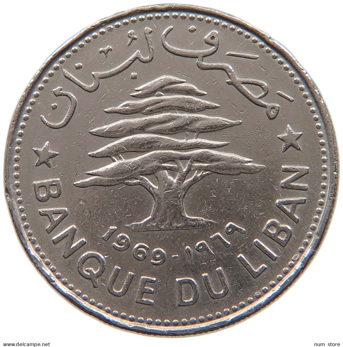 LEBANON 50 PIASTRES 1969  #a079 0407 - Liban