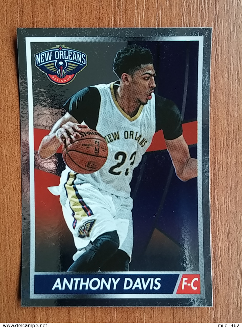 ST 21 - NBA SEASONS 2015-16, Sticker, Autocollant, PANINI, No 244 Anthony Davis New Orleans Pelicans - Libros