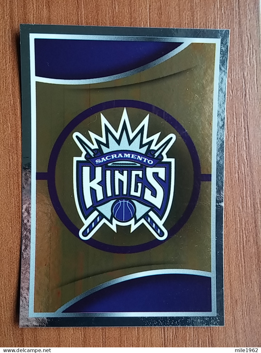 ST 22 - NBA SEASONS 2015-16, Sticker, Autocollant, PANINI, No 386 Team Logo Sacramento Kings - Books