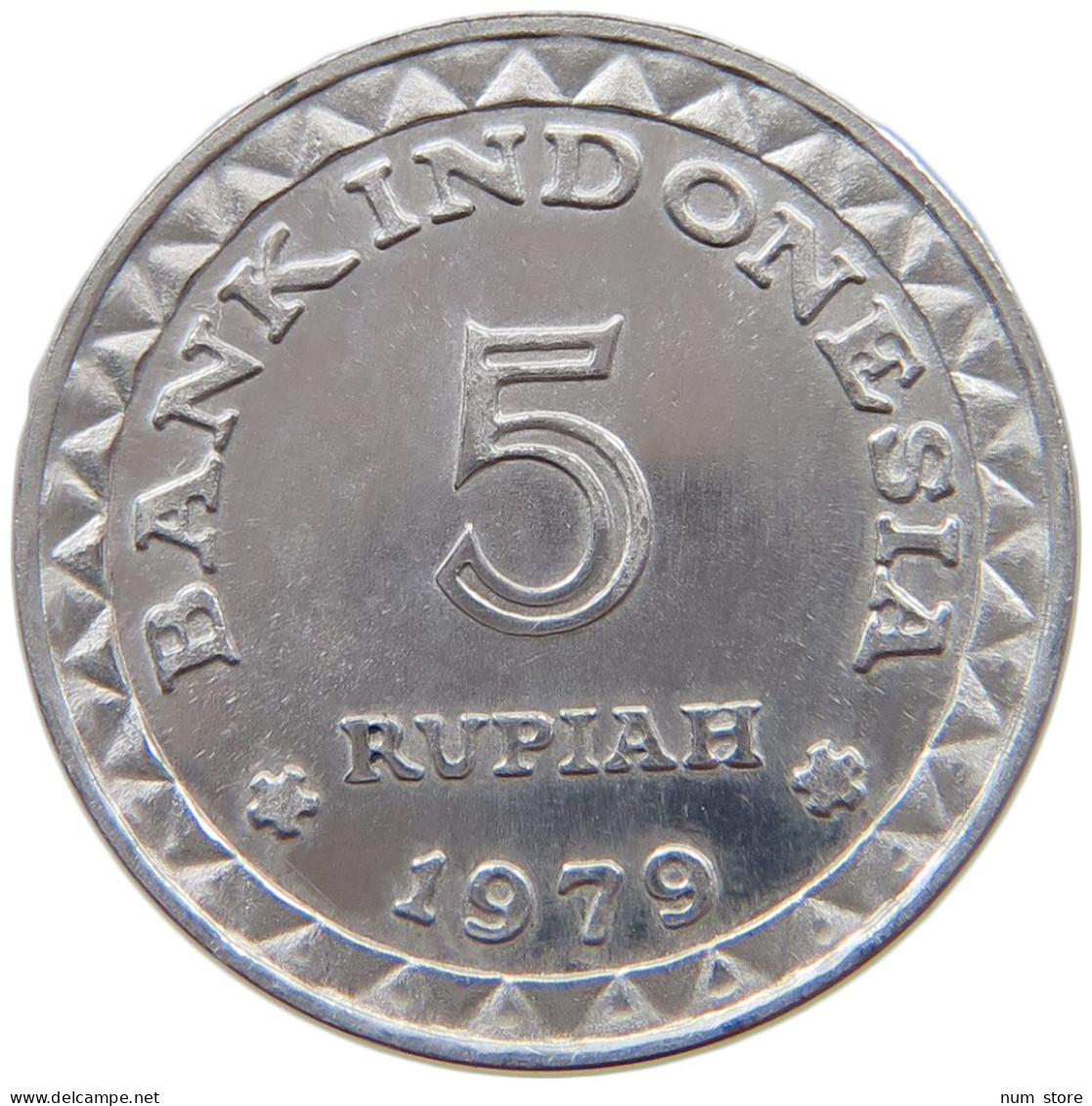 INDONESIA 5 RUPIAH 1979  #a070 0633 - Indonesia