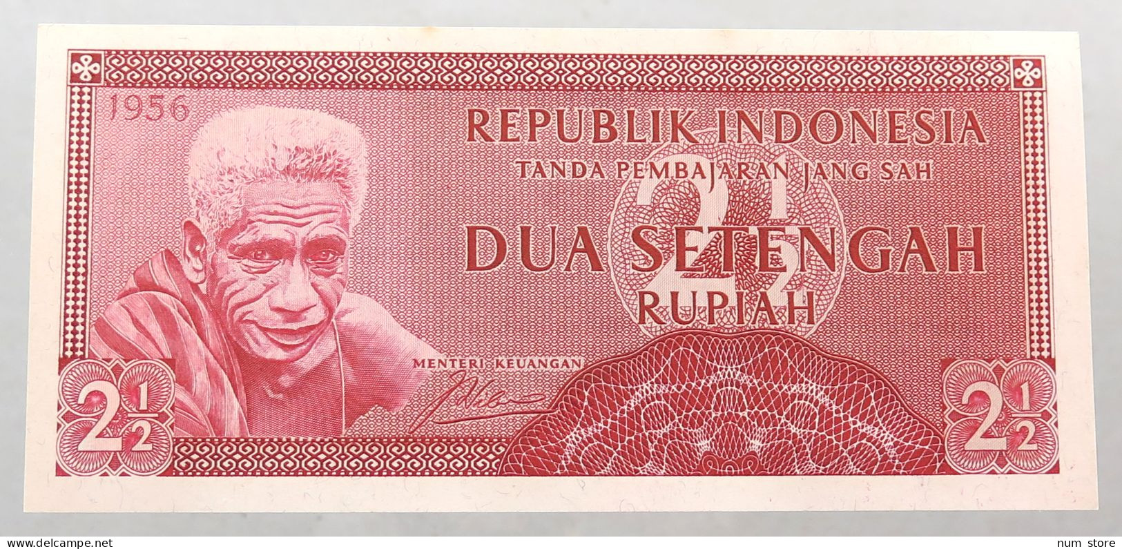 INDONESIA 2 1/2 RUPIAH 1956  #alb051 0291 - Indonesia