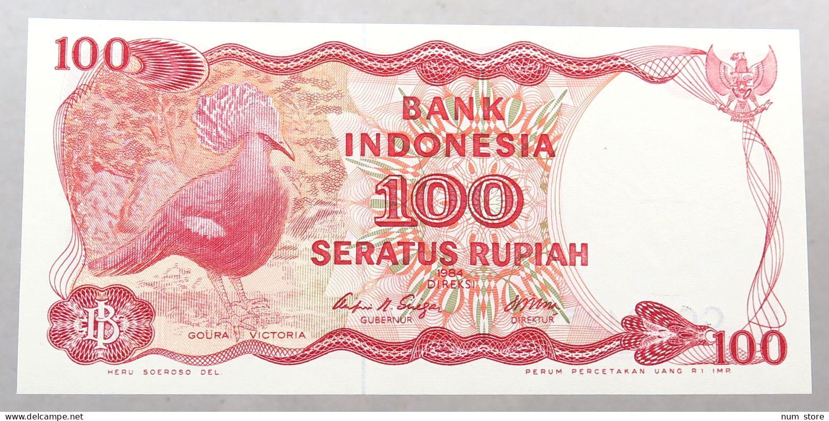 INDONESIA 100 RUPIAH 1984  #alb051 0301 - Indonésie