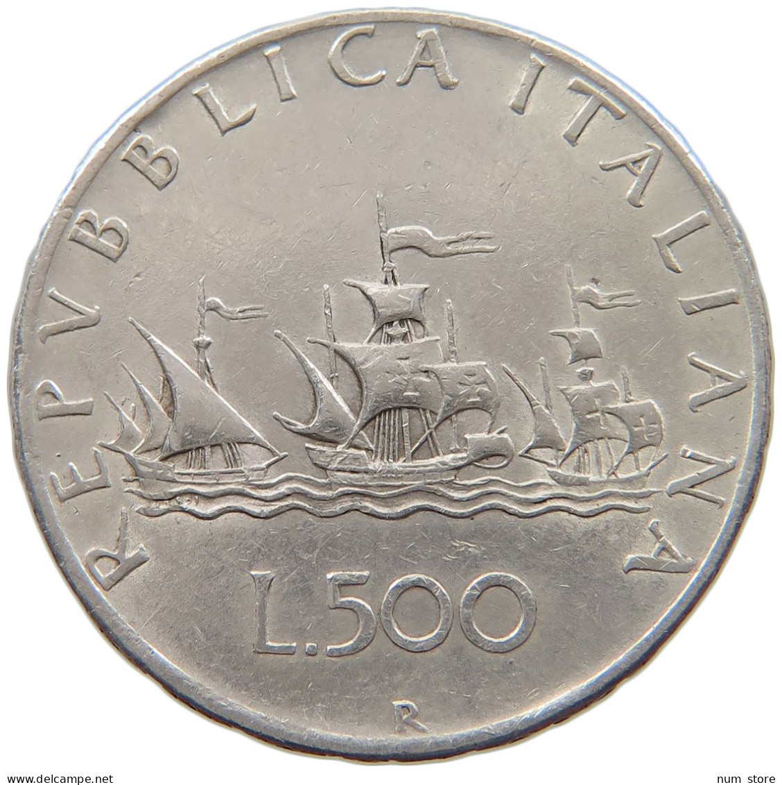 ITALY 500 LIRE 1958  #c081 0629 - 500 Lire