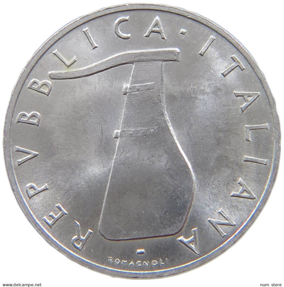 ITALY 5 LIRE 1953  #a089 0111 - 5 Lire