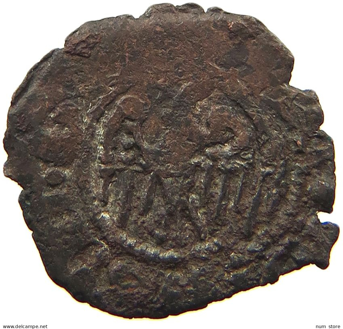 ITALY STATES SICILY DENARO  ALFONSO ARAGON 1416-1458 #a071 0449 - Sicile