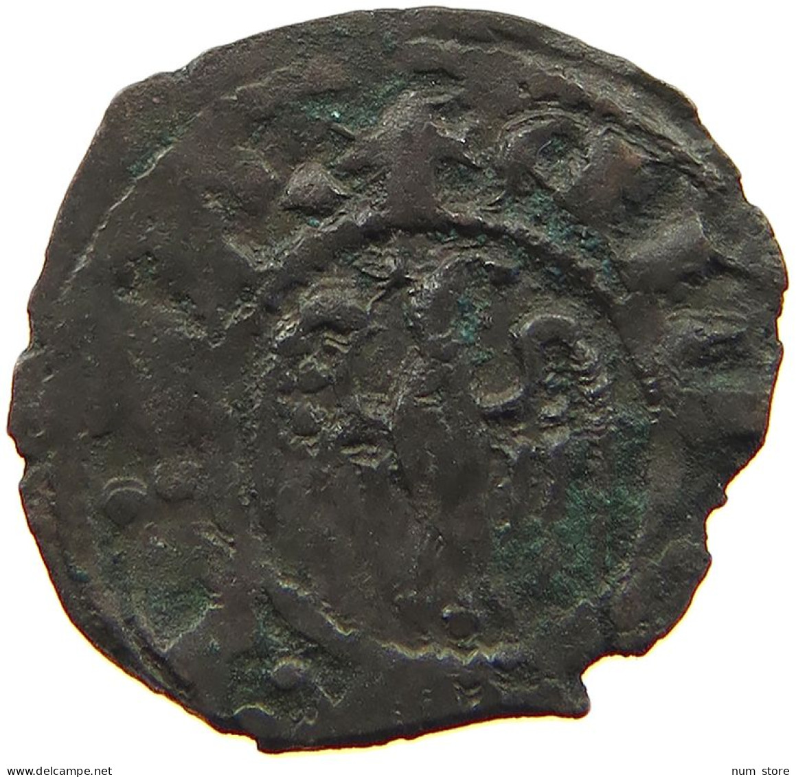 ITALY STATES SICILY DENARO  ALFONSO ARAGON 1416-1458 #a071 0401 - Sicile