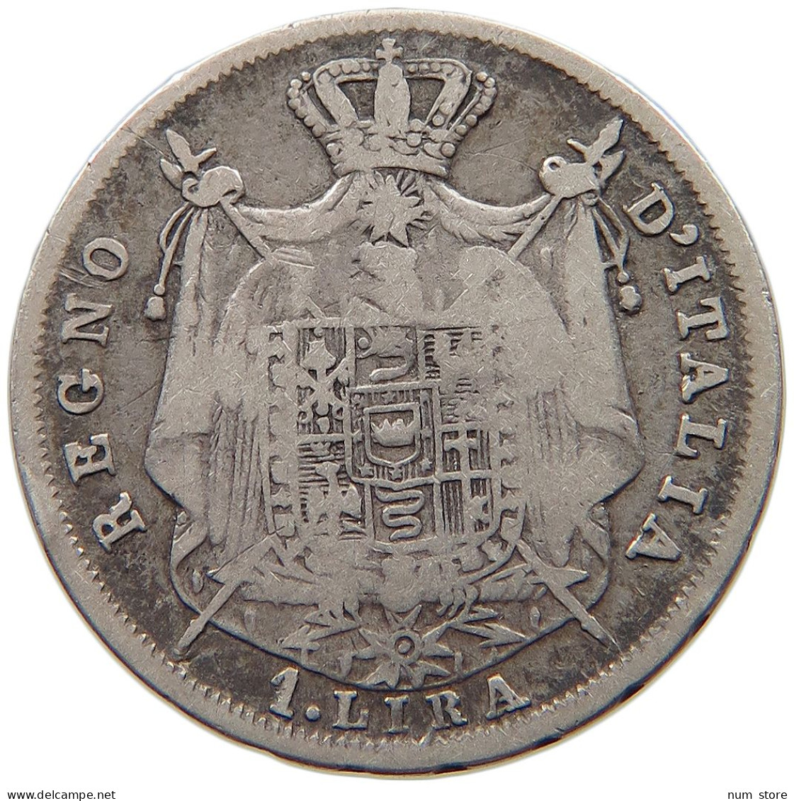ITALY STATES NAPOLEON I. LIRA 1812 B Napoleon I. (1804-1814, 1815) #t107 0329 - Napoleonic