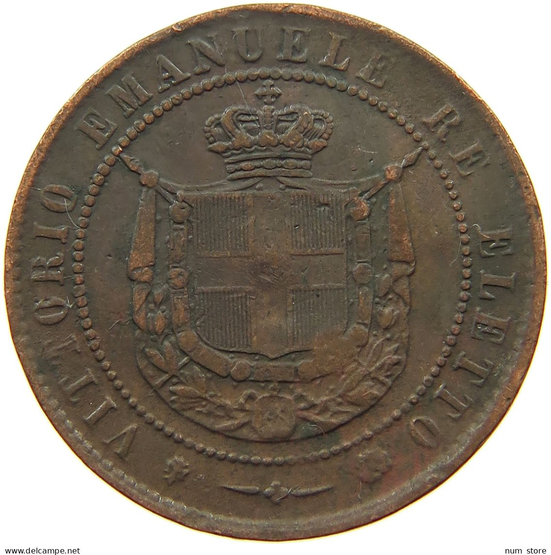 ITALY STATES TUSCANY 5 CENTESIMI 1859 Vittorio Emanuele II. #s077 0431 - Toscane