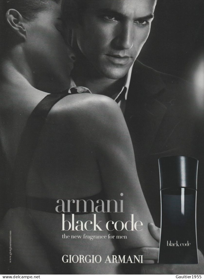 Publicité Papier - Advertising Paper - Armani - Parfumreclame (tijdschriften)