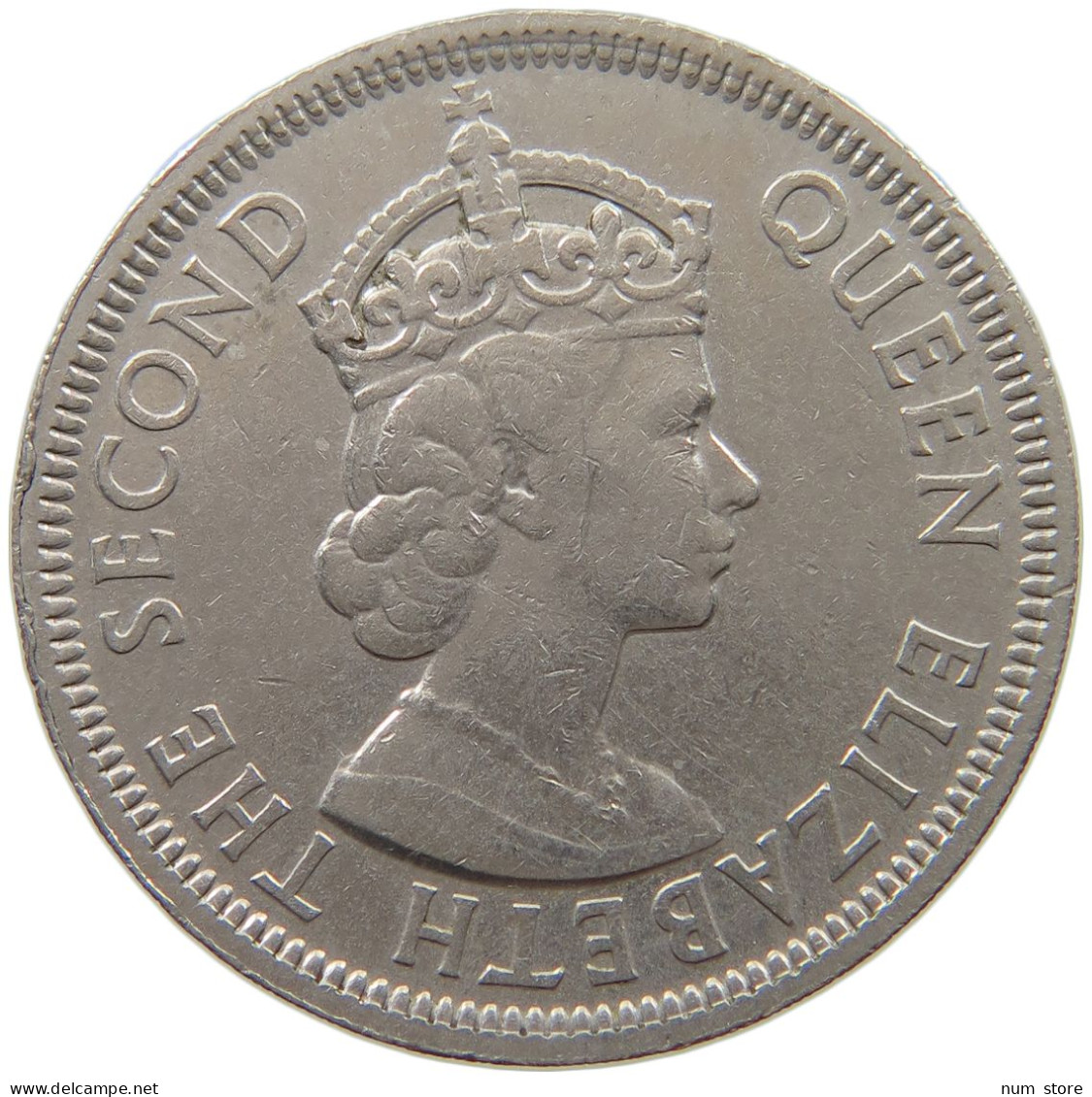 MAURITIUS RUPEE 1978 Elizabeth II. (1952-2022) #a088 0005 - Mauritius