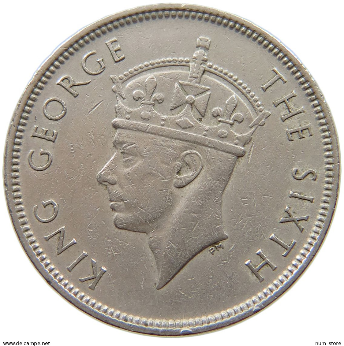 MAURITIUS RUPEE 1951 George VI. (1936-1952) #a013 0767 - Mauritius