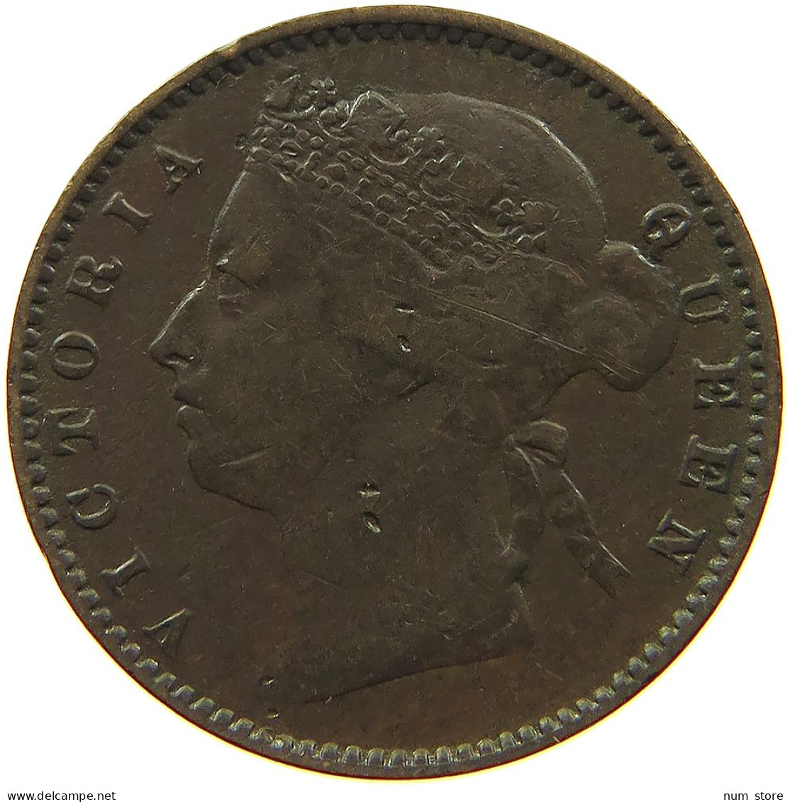 MAURITIUS CENT 1884 Victoria 1837-1901 #t018 0327 - Mauritius