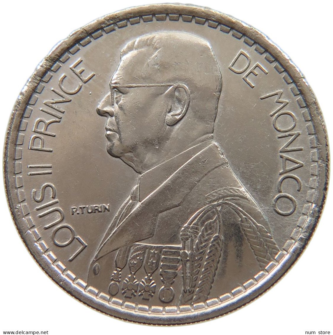 MONACO 20 FRANCS 1947 LOUIS II. (1922-1949) #c018 0373 - 1922-1949 Louis II