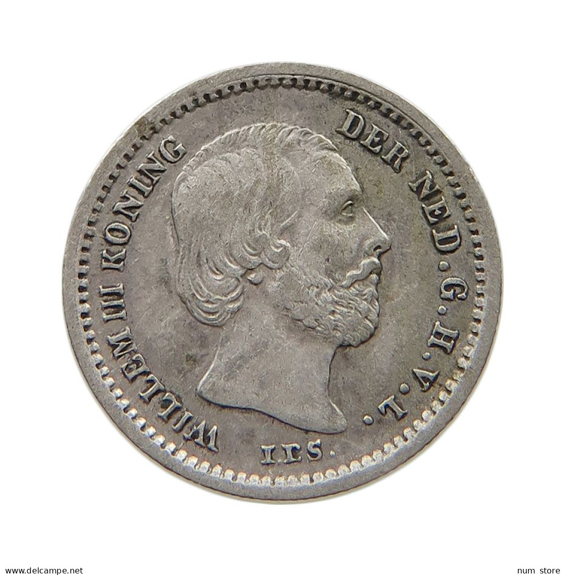 NETHERLANDS 5 CENTS 1859 Willem III. 1849-1890 #t132 0351 - 1849-1890 : Willem III