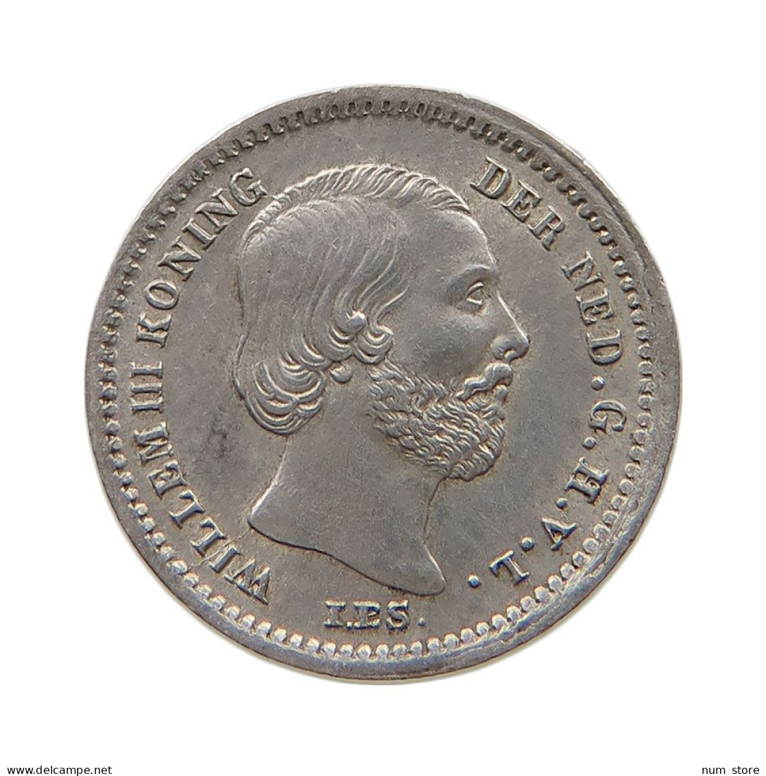 NETHERLANDS 5 CENTS 1850 Willem III. 1849-1890 #t160 0307 - 1849-1890 : Willem III