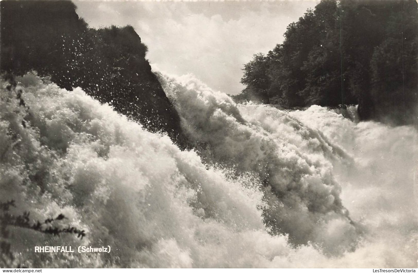 SUISSE - Neuhausen Am Rheinfall - Schloss Laufen Am Rheinfall - Chute D'eau - Carte Postale Ancienne - Neuhausen Am Rheinfall