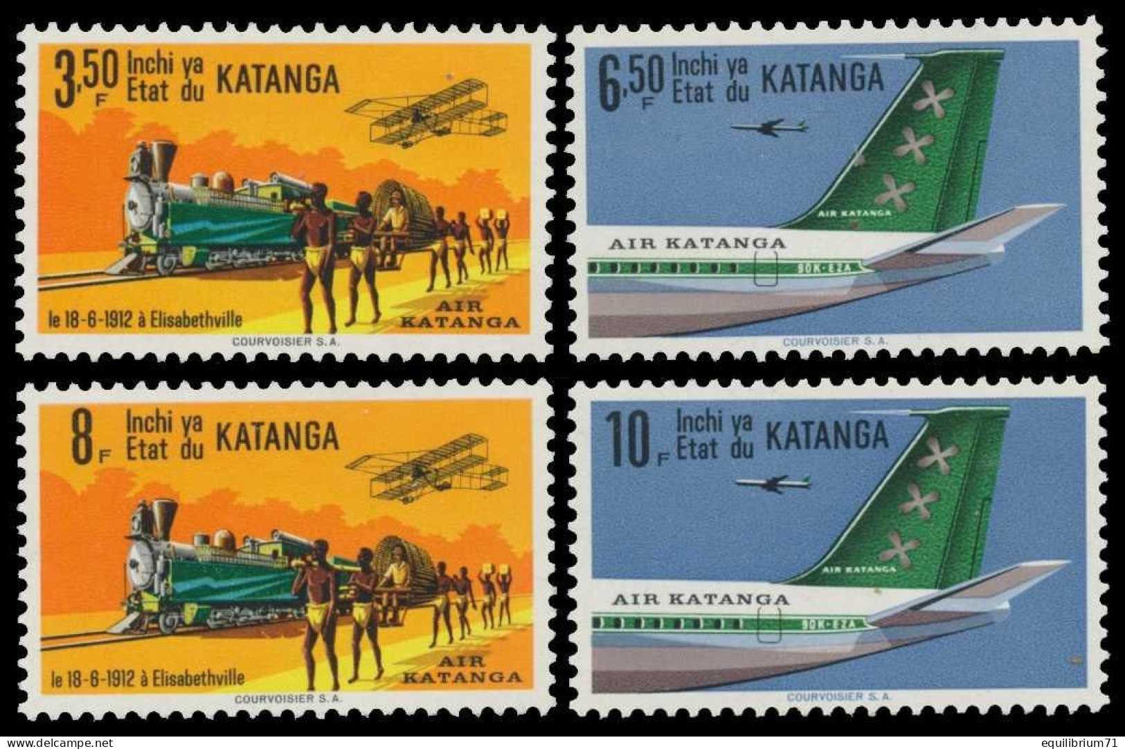 75/78** - "Air Katanga" - KATANGA - Katanga