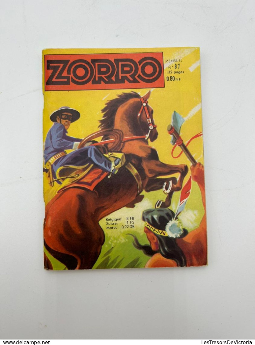 LIVRE - ZORRO - Lot De 3 Mensuels N°86/87/90 - Bande Dessiné - BD - Zorro