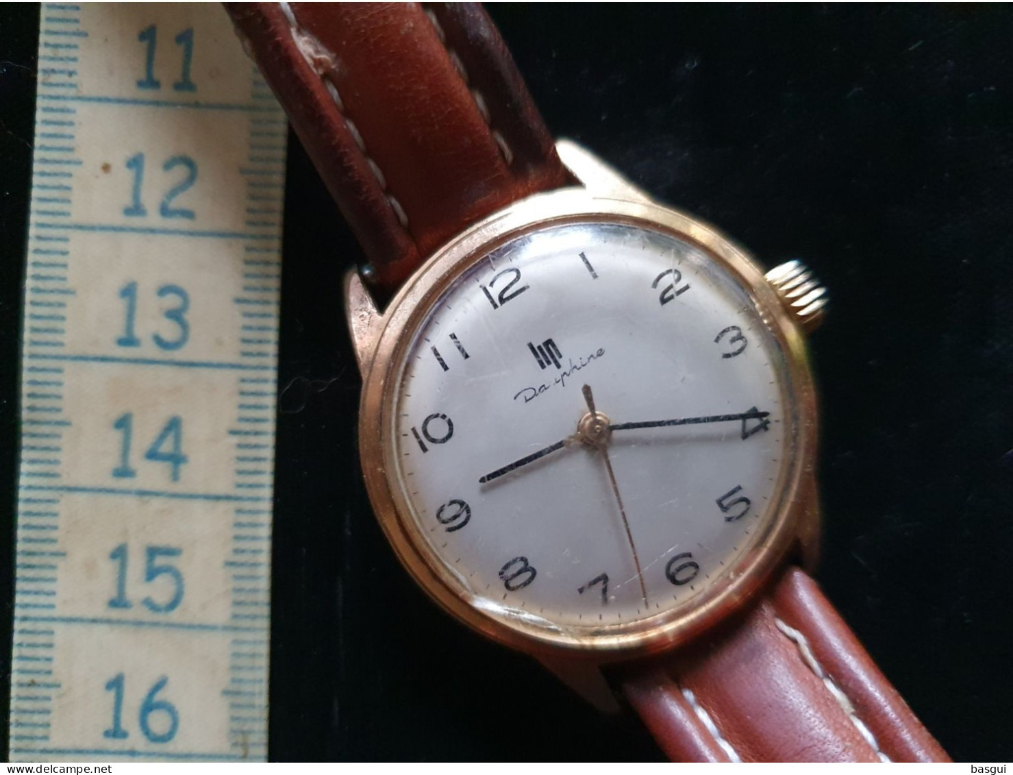 Montre LIP Dauphine A Remontoir An 1960 Env - Antike Uhren