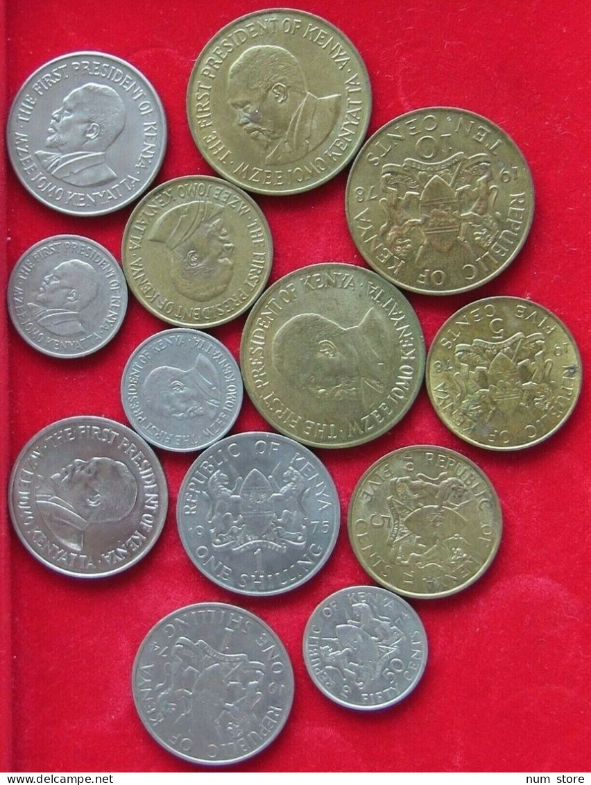 COLLECTION LOT KENYA TOP 13PC 89GR  #xx10 002 - Kenia