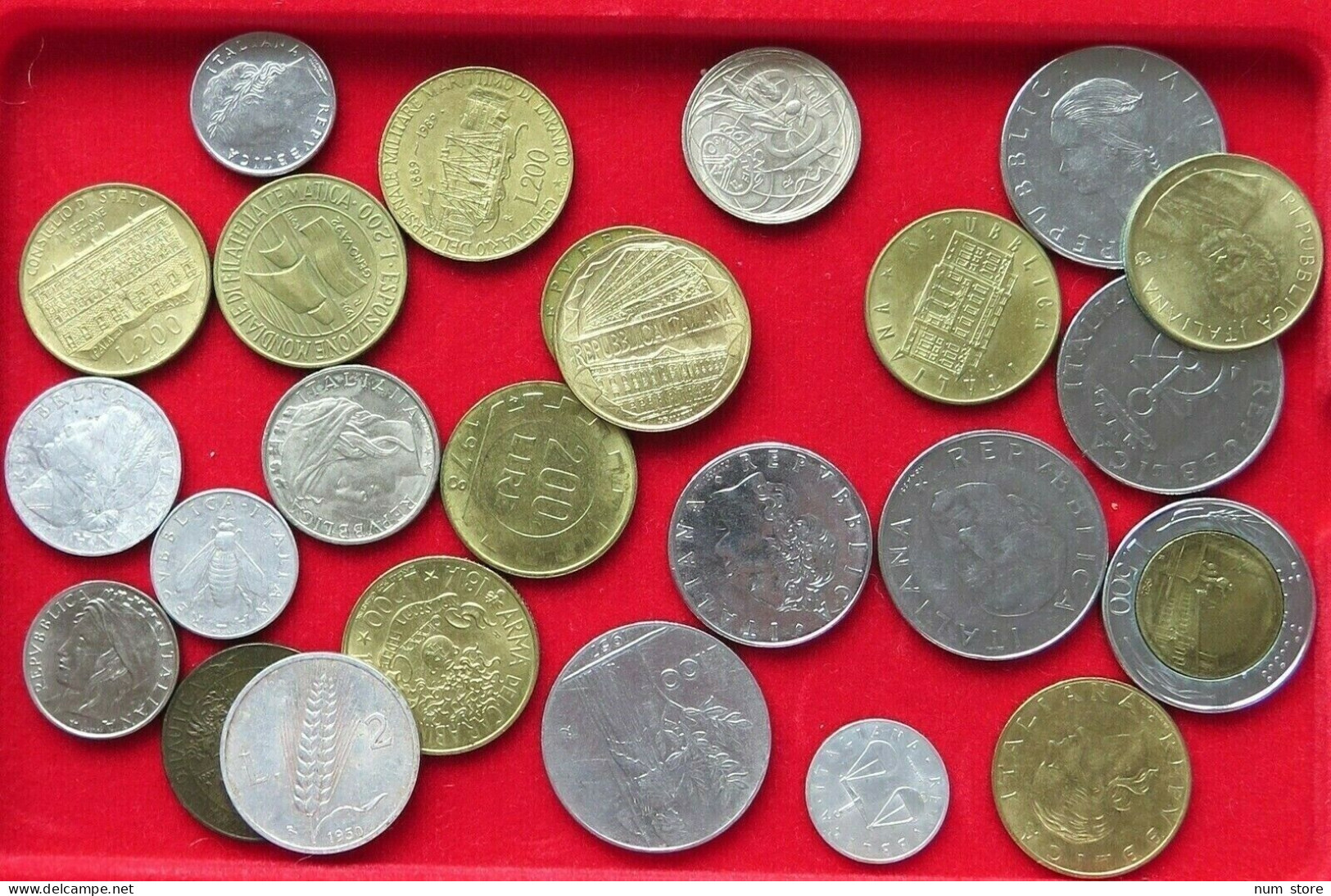 COLLECTION LOT ITALY 25pc 136g  #xx30 039 - Collections