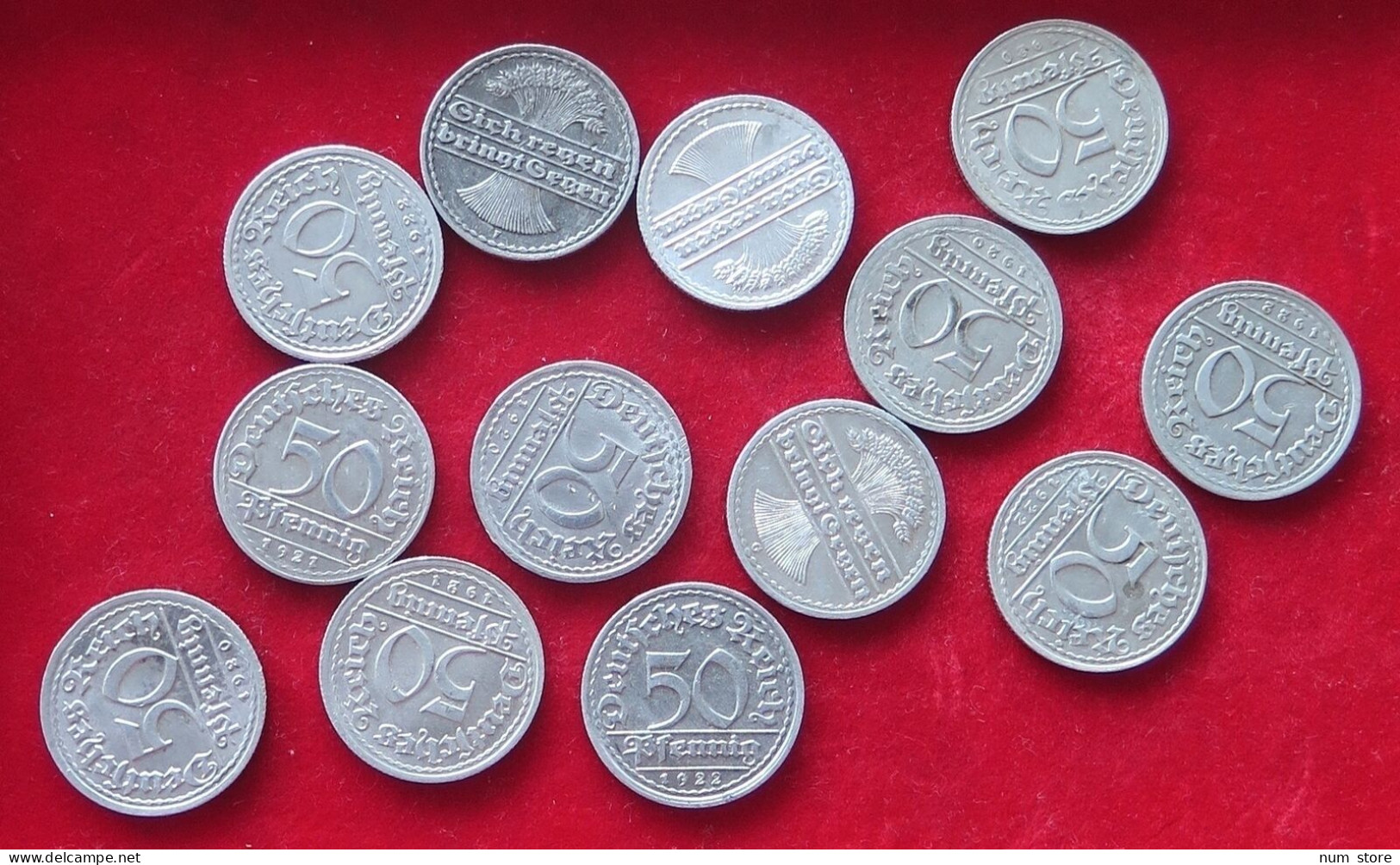 COLLECTION LOT GERMANY WEIMAR 13PC 24GR  #xx18 033 - Collections