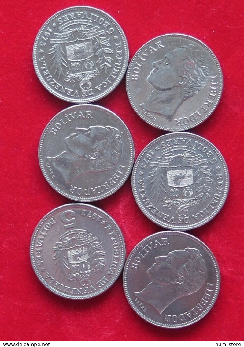 COLLECTION LOT VENEZUELA 6PC 91GR  #xx20 2005 - Venezuela