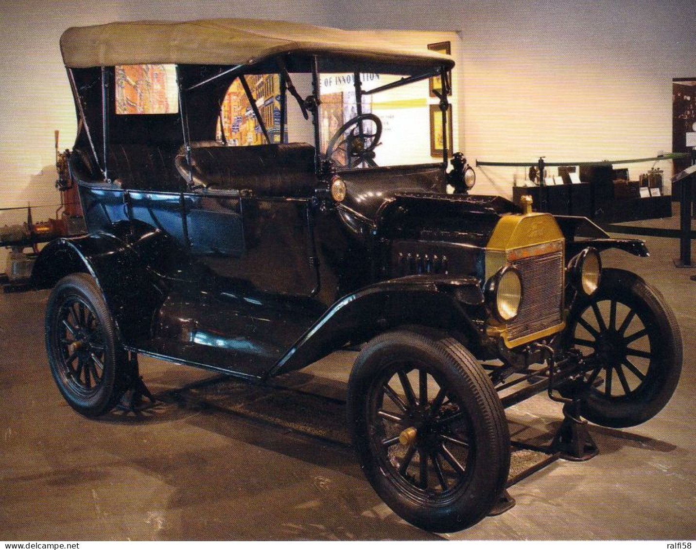 1 AK USA Florida * Model T Von 1916 Von Henry Ford In Der Winterresidenz Von Thomas Edison Und Henry Ford In Fort Myers - Fort Myers