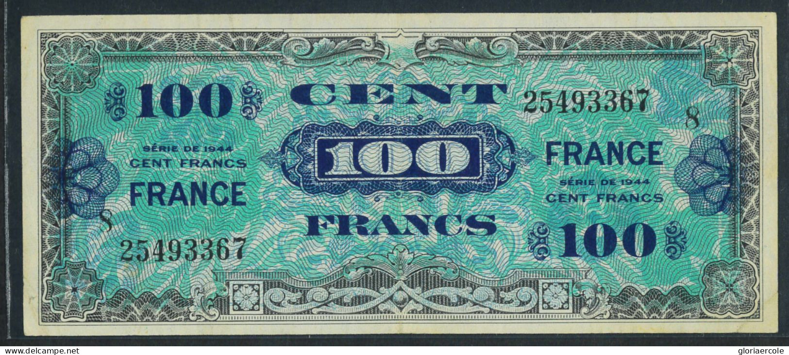 P2360 - AMERICAN FORCES IN FRANCE . 100 FRANCS ALMOST UNCIRCULATED - Otros & Sin Clasificación