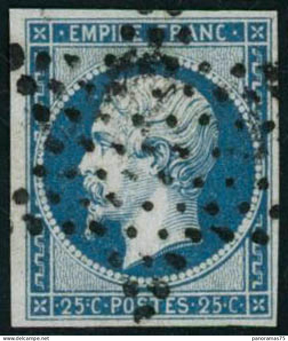 Obl. N°15 25c Bleu - TB - 1853-1860 Napoléon III
