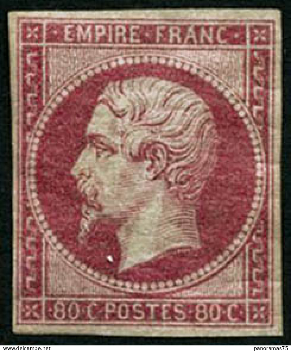 ** N°17B 80c Rose - TB - 1853-1860 Napoléon III