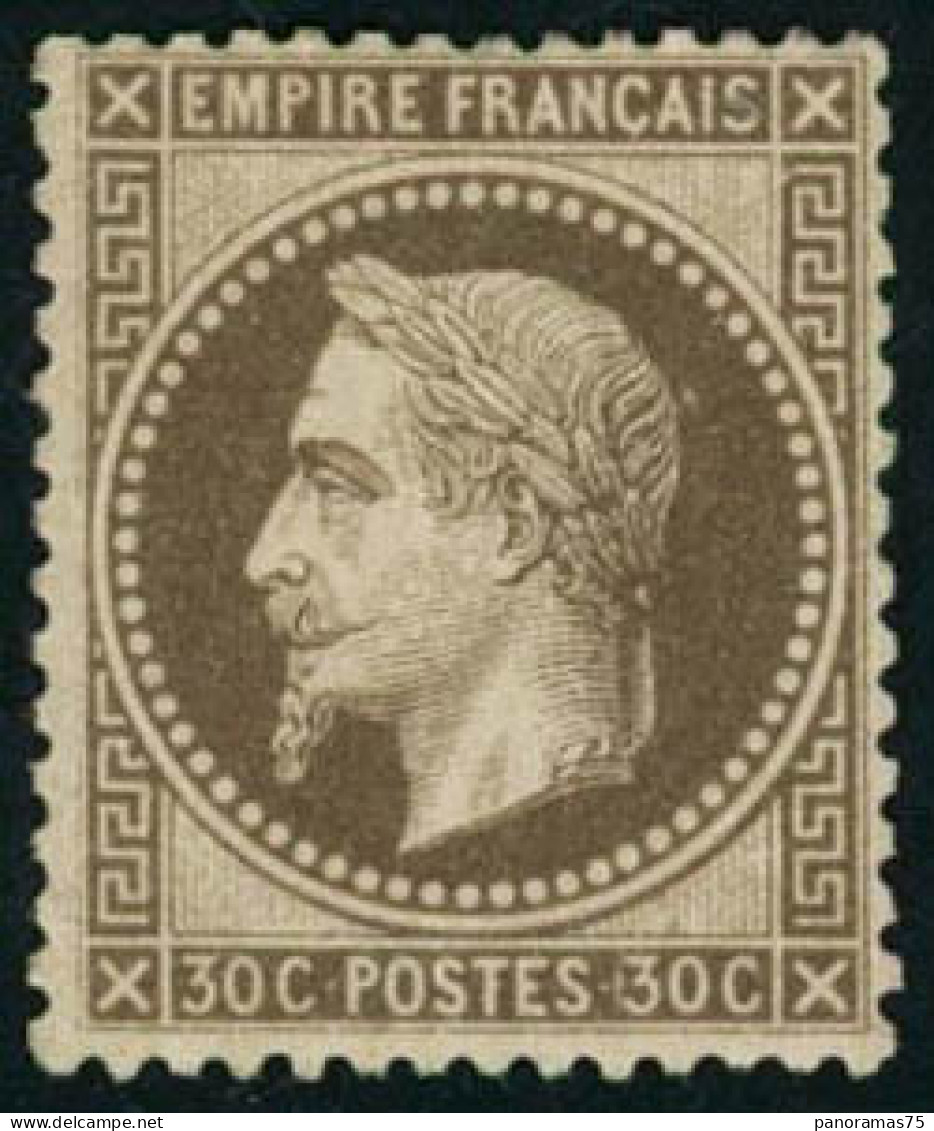 ** N°30 30c Brun - TB - 1863-1870 Napoléon III Lauré