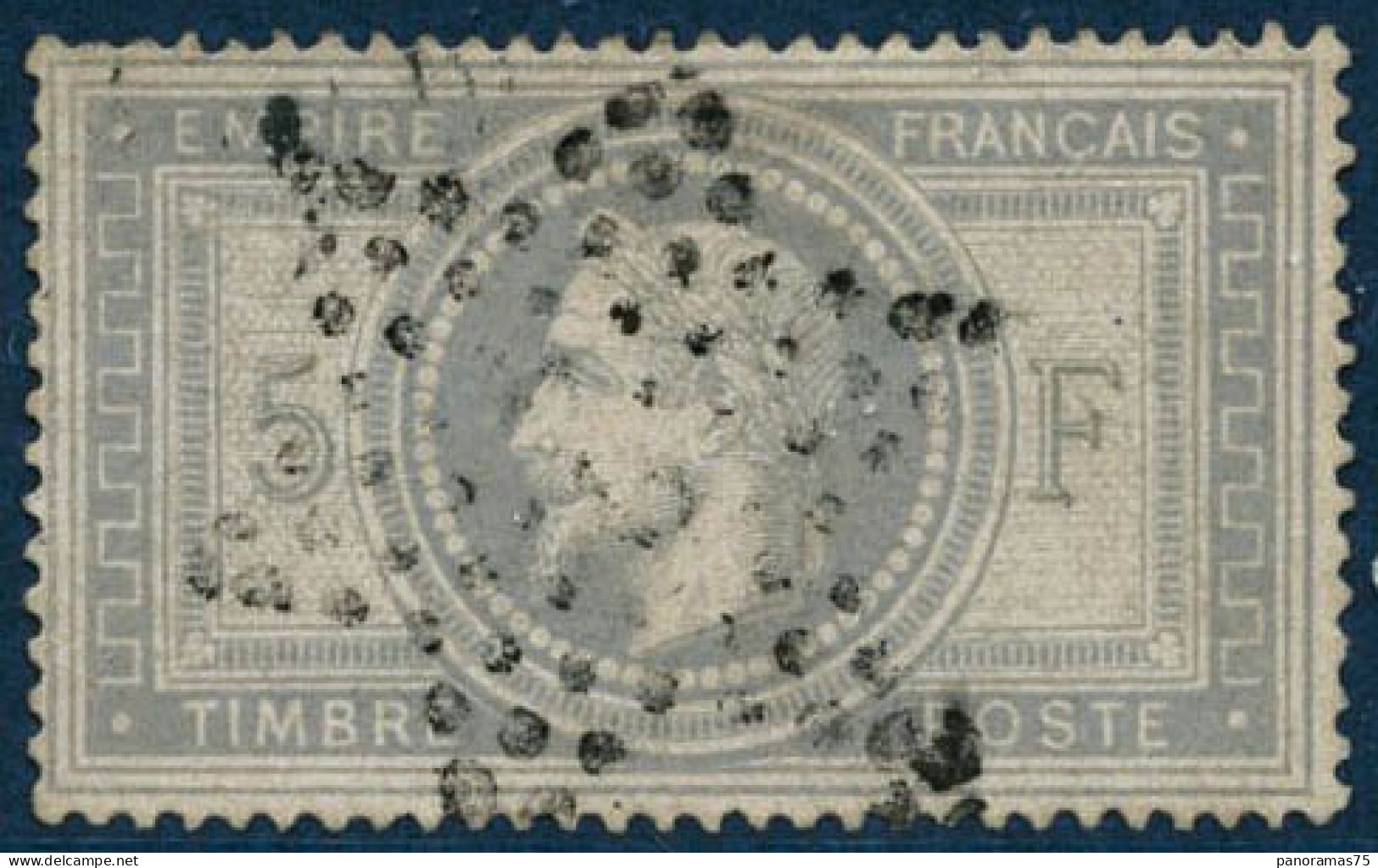 Obl. N°33 5F Empire - TB - 1863-1870 Napoléon III. Laure