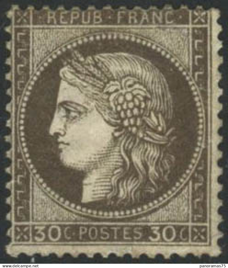 ** N°56a 30c Brun Foncé - TB - 1871-1875 Ceres