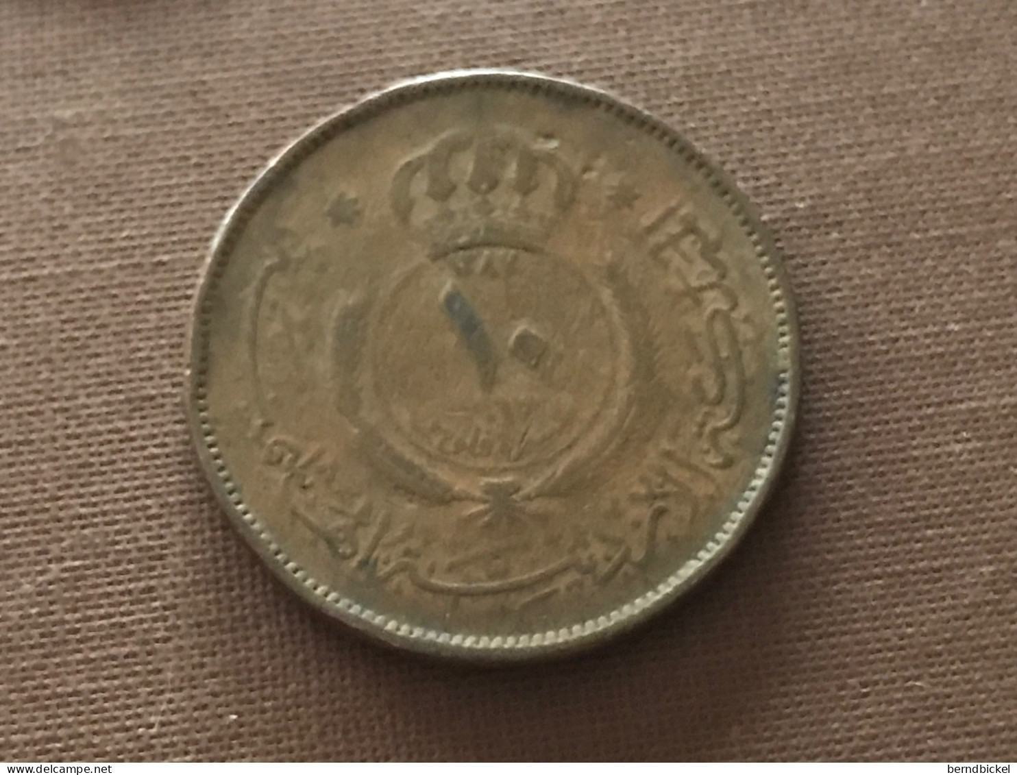 Münze Münzen Umlaufmünze Jordanien 10 Fils 1967 - Jordanië
