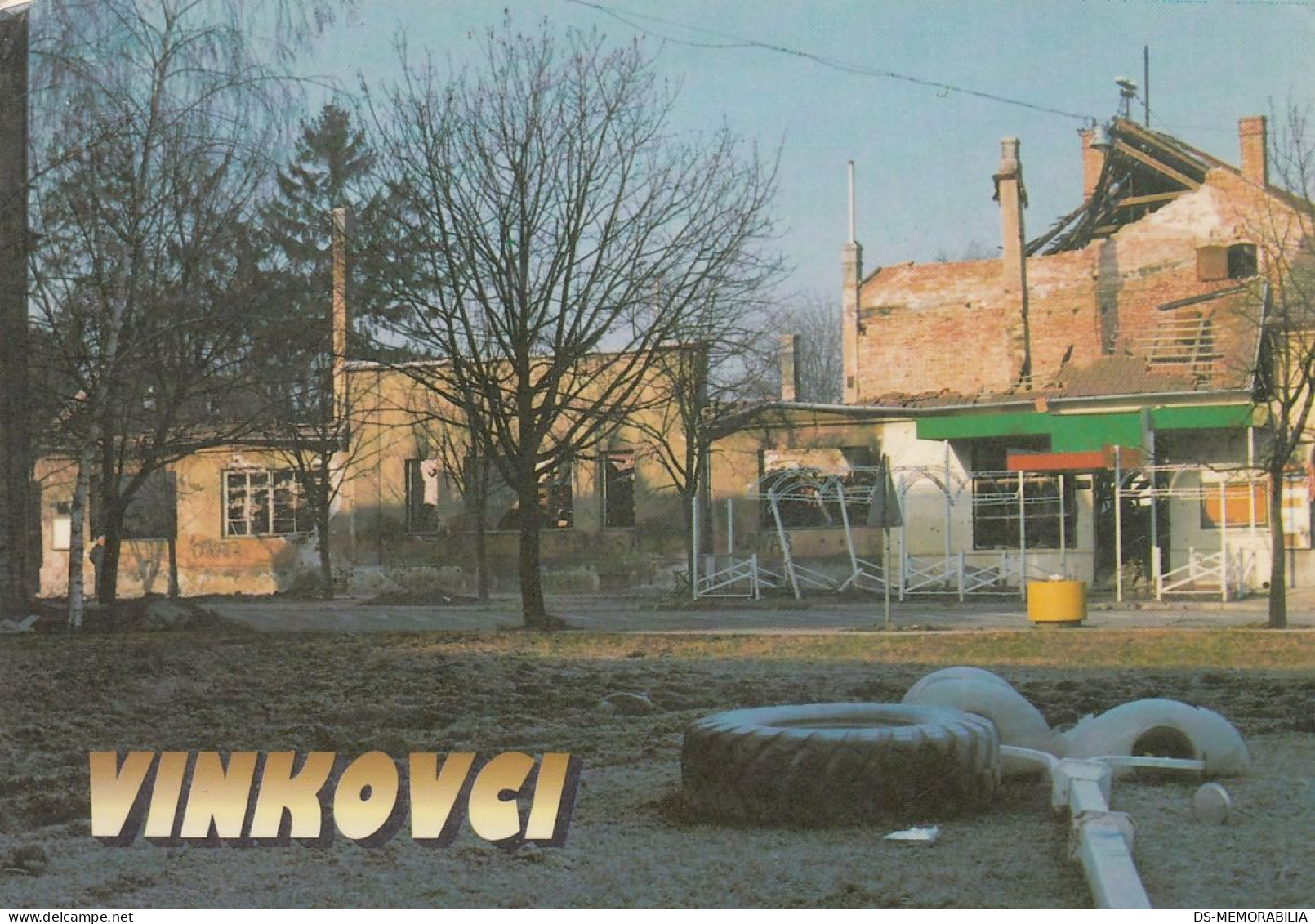 Library - Knjiznica Vinkovci Croatia After Bombing - Bibliotheken