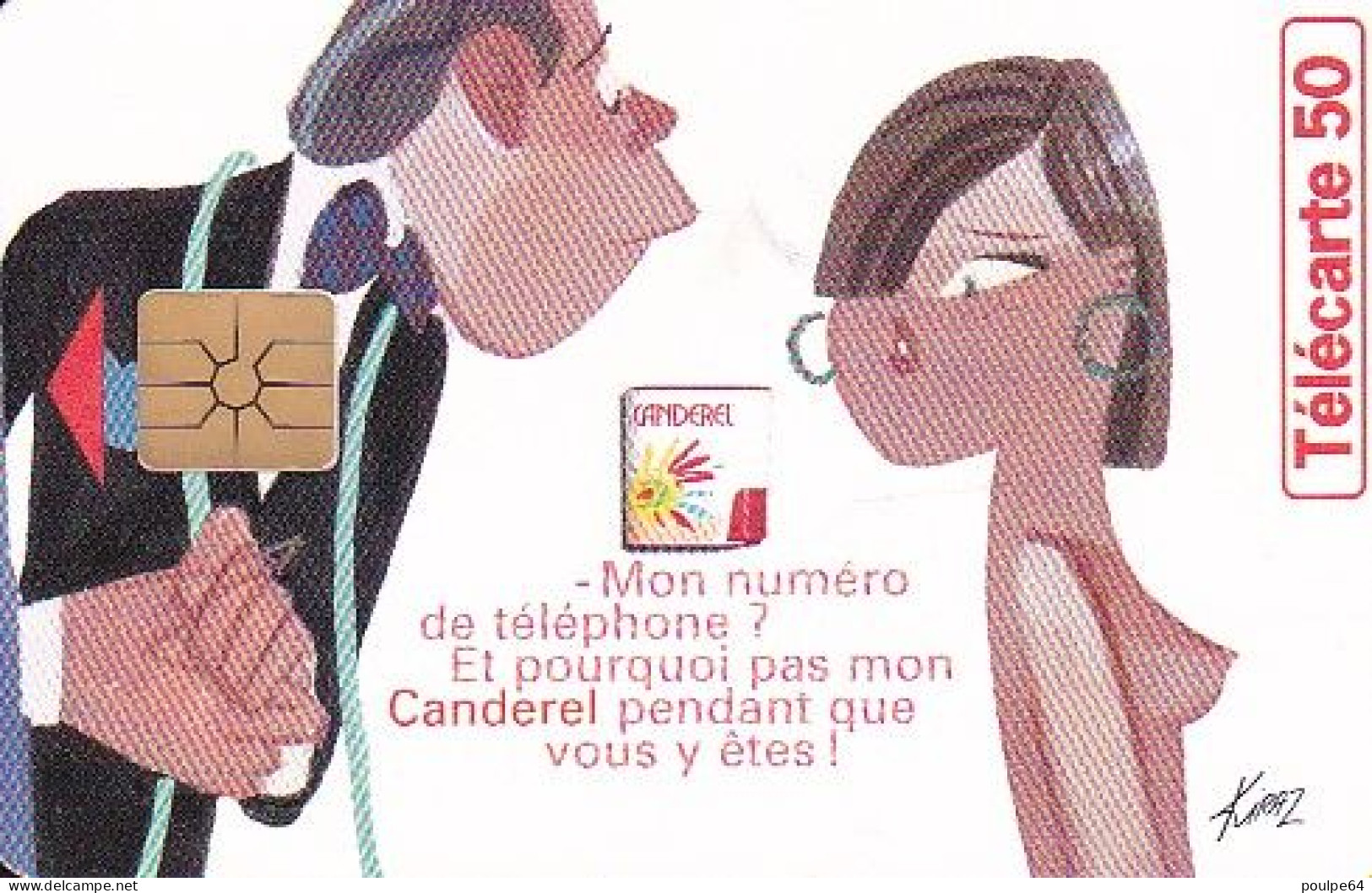 F704A 11/1996 - CANDEREL - 50 GEM1B - 1996