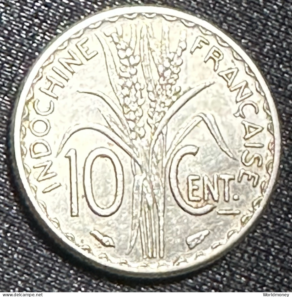 French Indochina 10 Centimes 1940 - Cocincina
