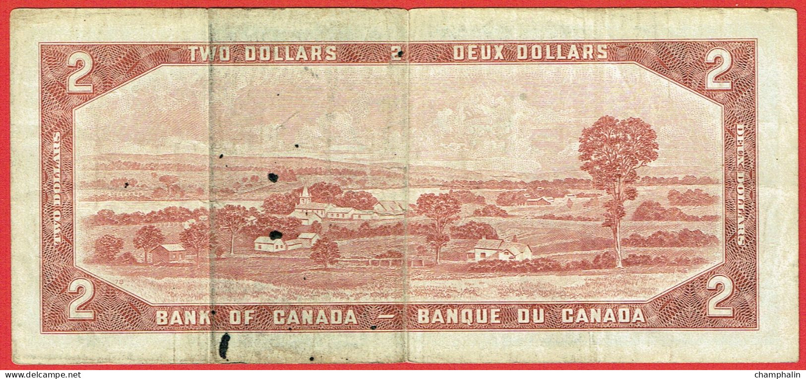 Canada - Billet De 2 Dollars - Elizabeth II - 1954 - P76b - Canada