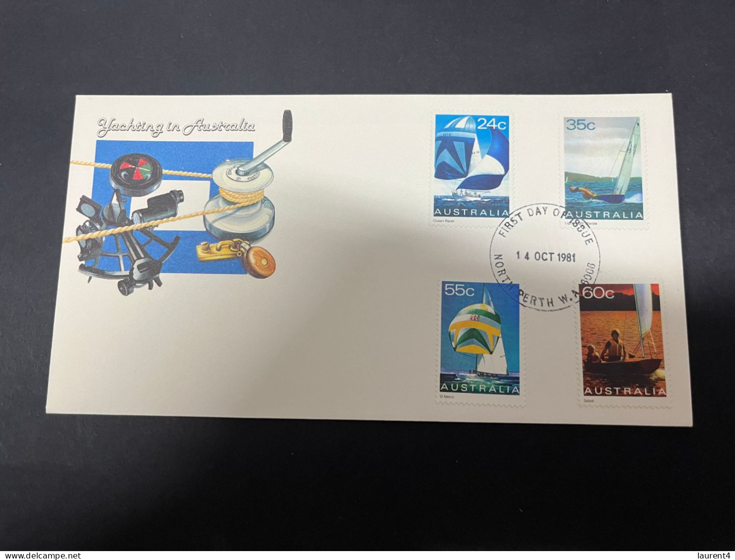 15-11-2023 (2 V 18) Australia - FDC (3 With Different Postmarks) 14-101981 - Yachting In Australia - Otros (Mar)