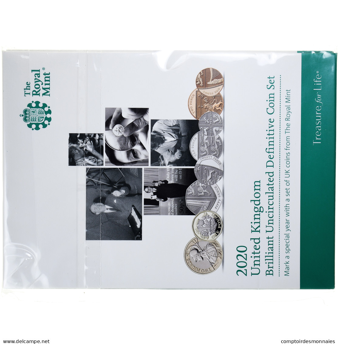 Monnaie, Grande-Bretagne, Elizabeth II, Set 1 Penny - 2 Pounds, 2020, British - Mint Sets & Proof Sets
