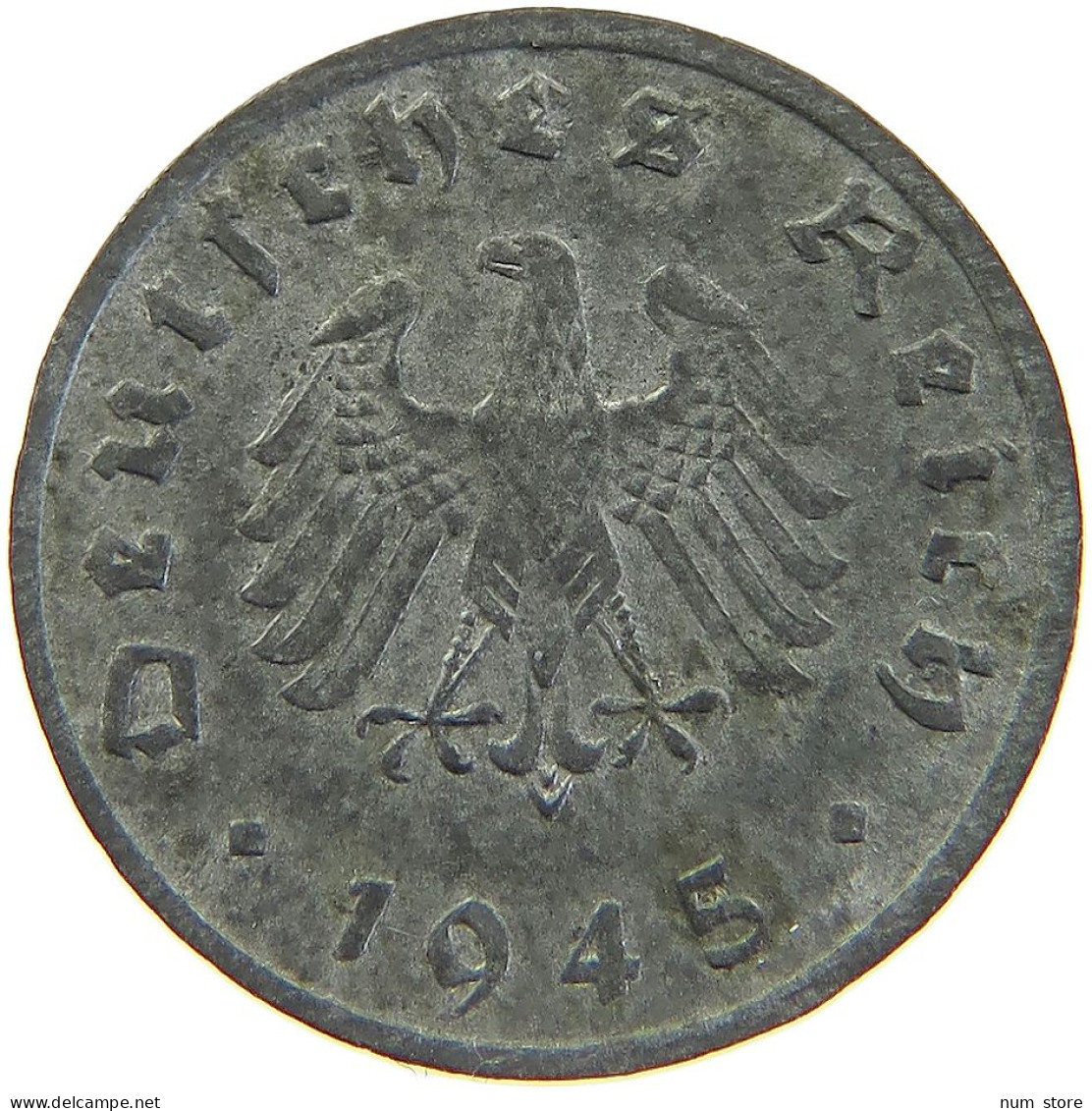 ALLIIERTE BESETZUNG REICHSPFENNIG 1945 F  #MA 102782 - 1 Reichspfennig