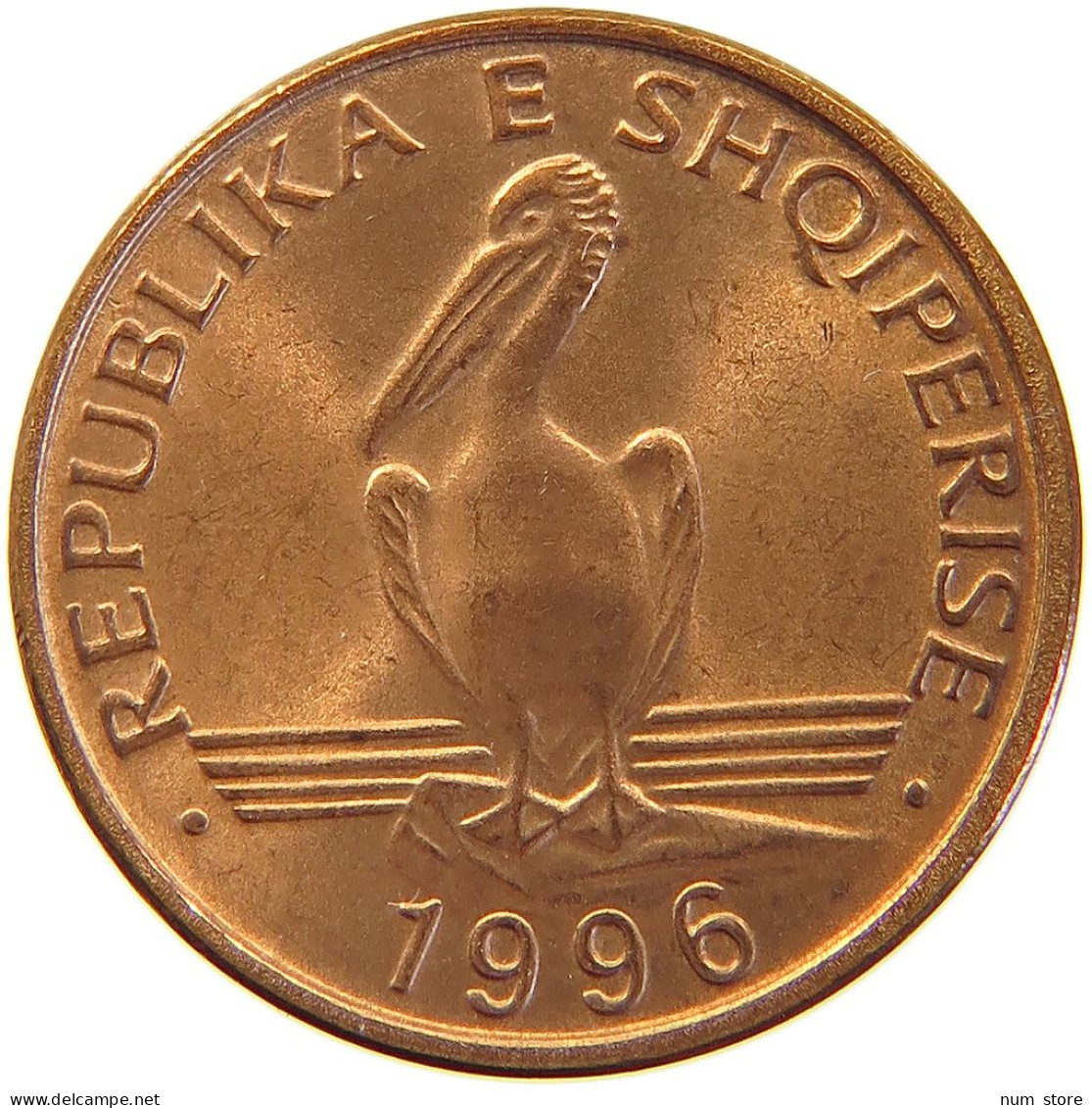 ALBANIA LEK 1996  #MA 066616 - Orientales