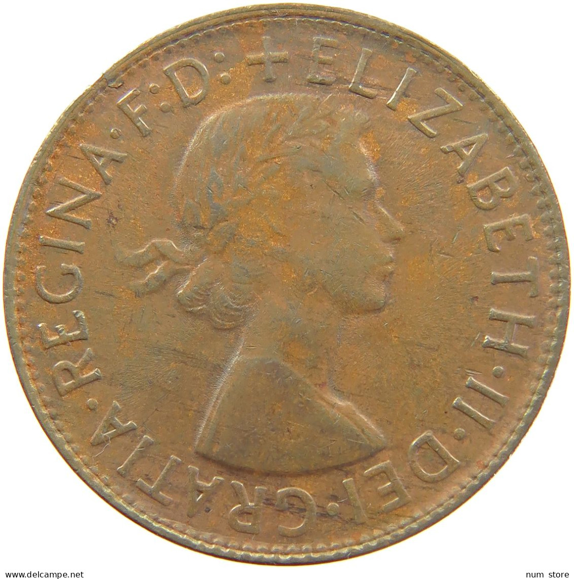 AUSTRALIA PENNY 1961 ELIZABETH II. (1952-) #MA 065188 - Penny